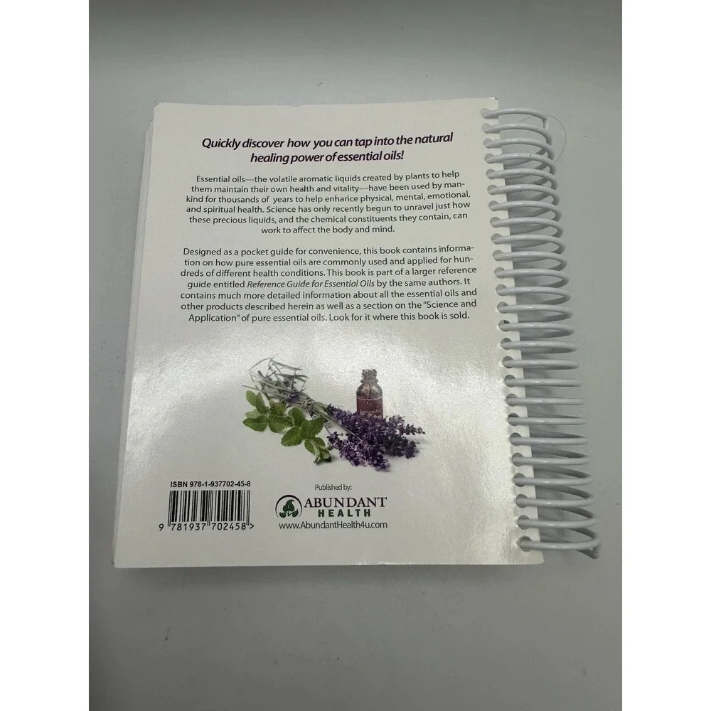Reference Guide for Essential Oils Soft Cover 2016